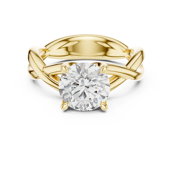 Pearl Harmony Lab Grown Diamond Ring