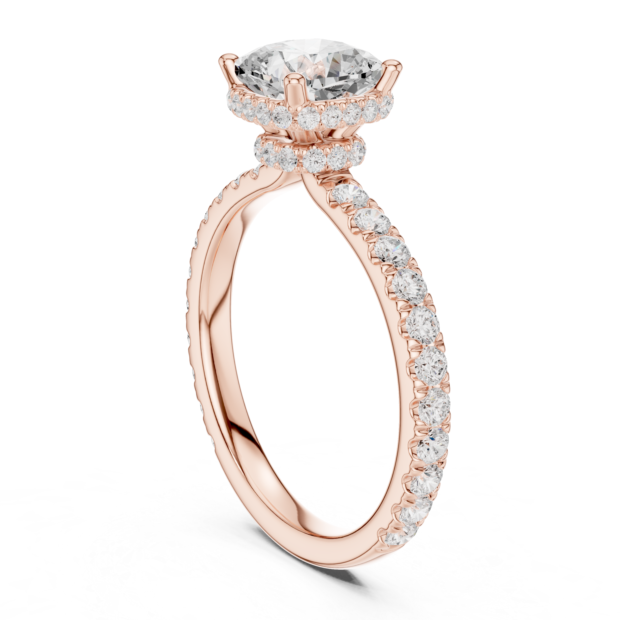 Pure Blossom Lab Grown Diamond Ring
