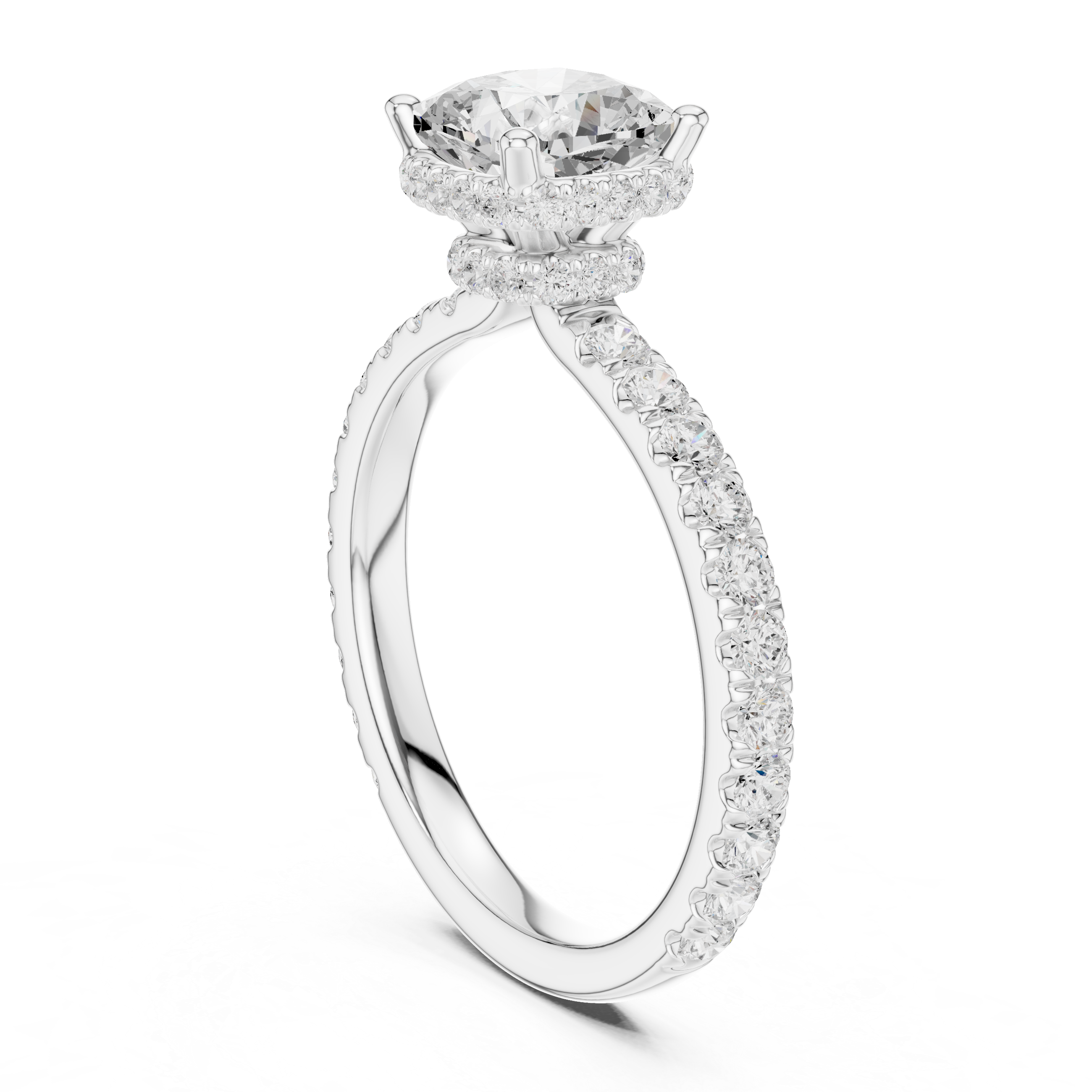 Pure Blossom Lab Grown Diamond Ring