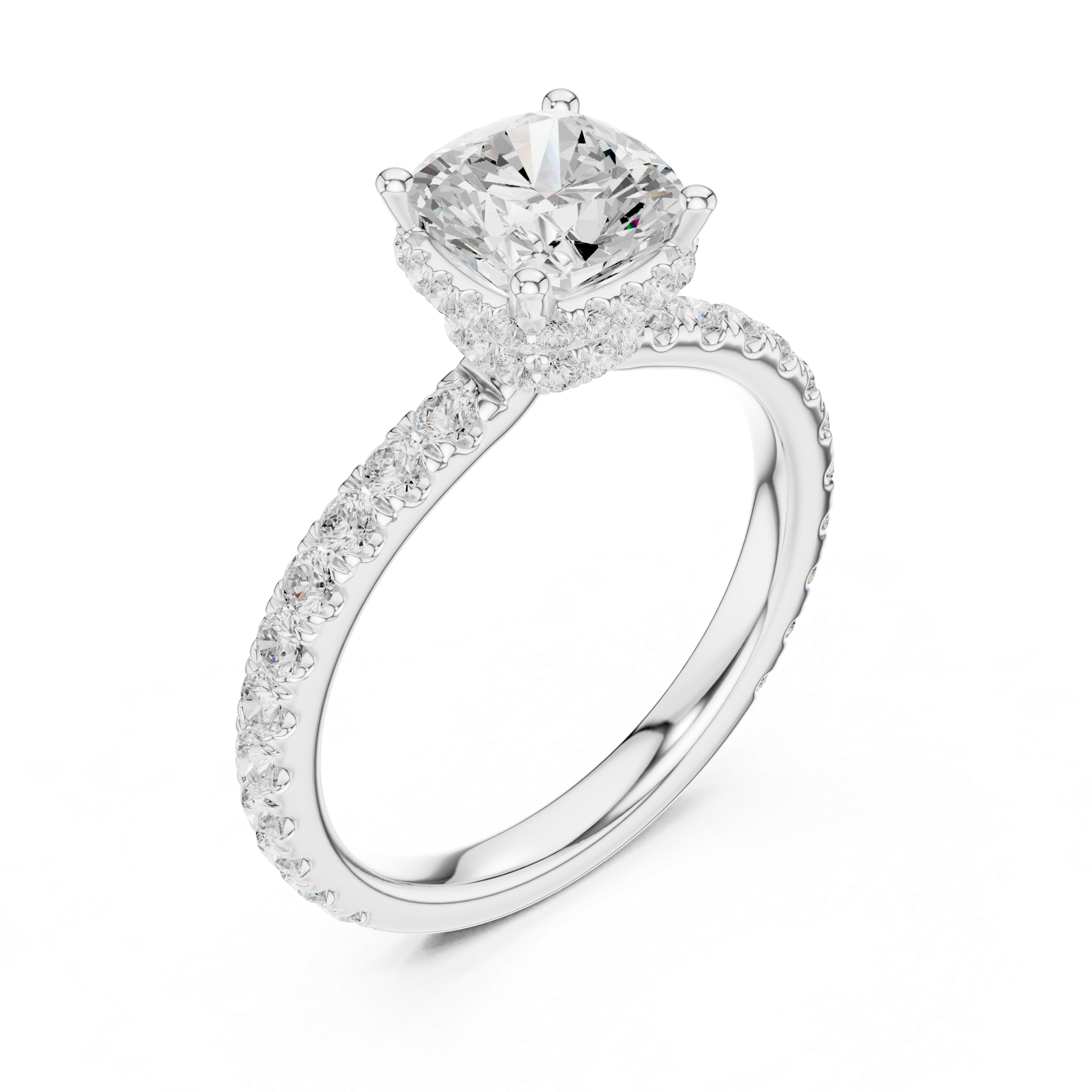 Pure Blossom Lab Grown Diamond Ring