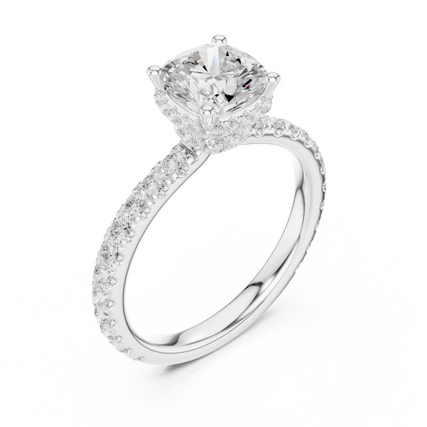 Pure Blossom Lab Grown Diamond Ring
