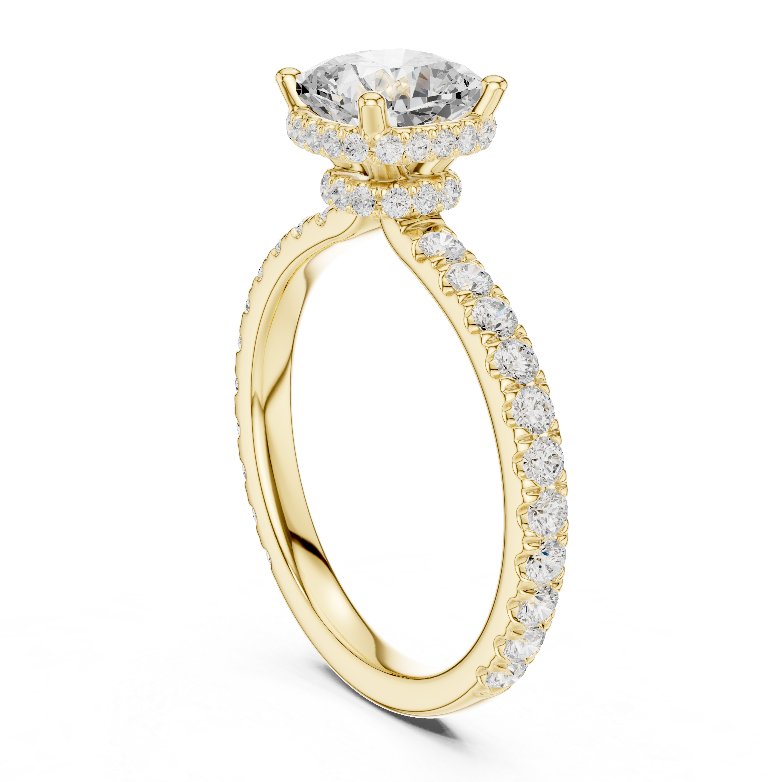 Pure Blossom Lab Grown Diamond Ring