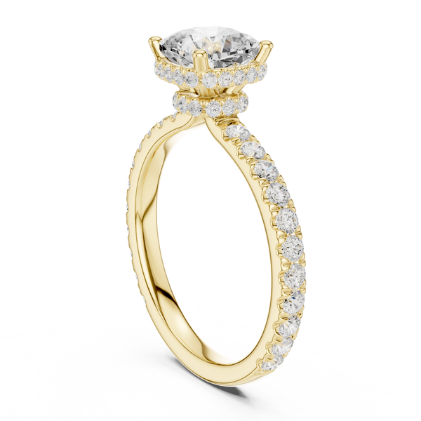 Pure Blossom Lab Grown Diamond Ring