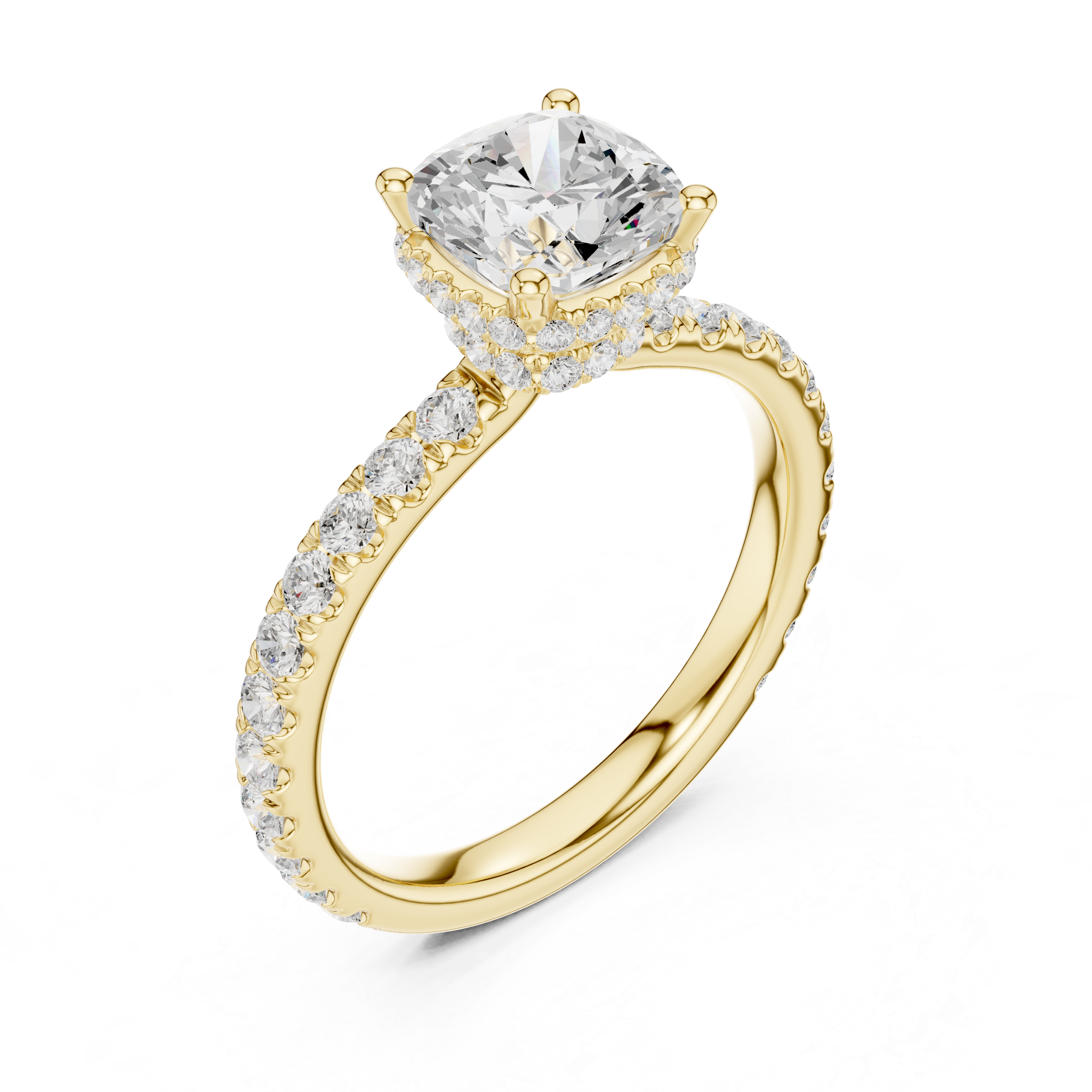 Pure Blossom Lab Grown Diamond Ring