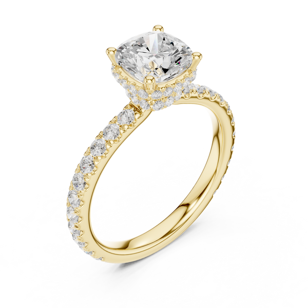Pure Blossom Lab Grown Diamond Ring