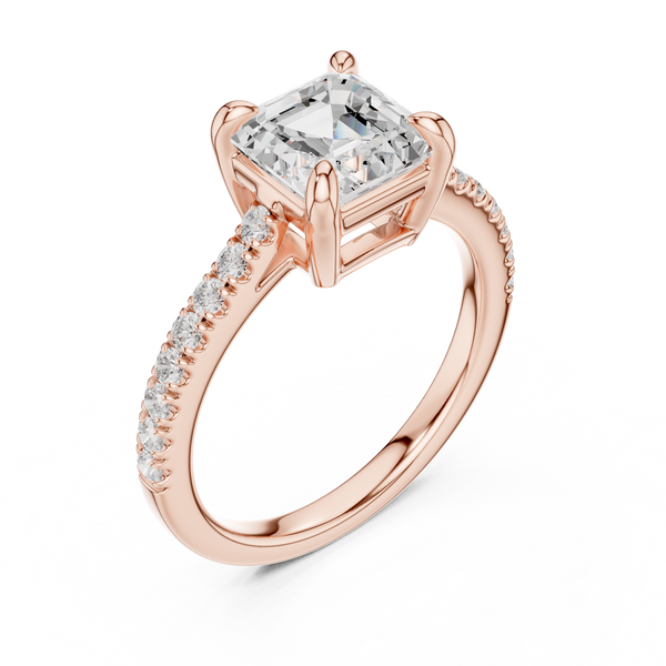 Refined Radiance Lab Grown Diamond Ring
