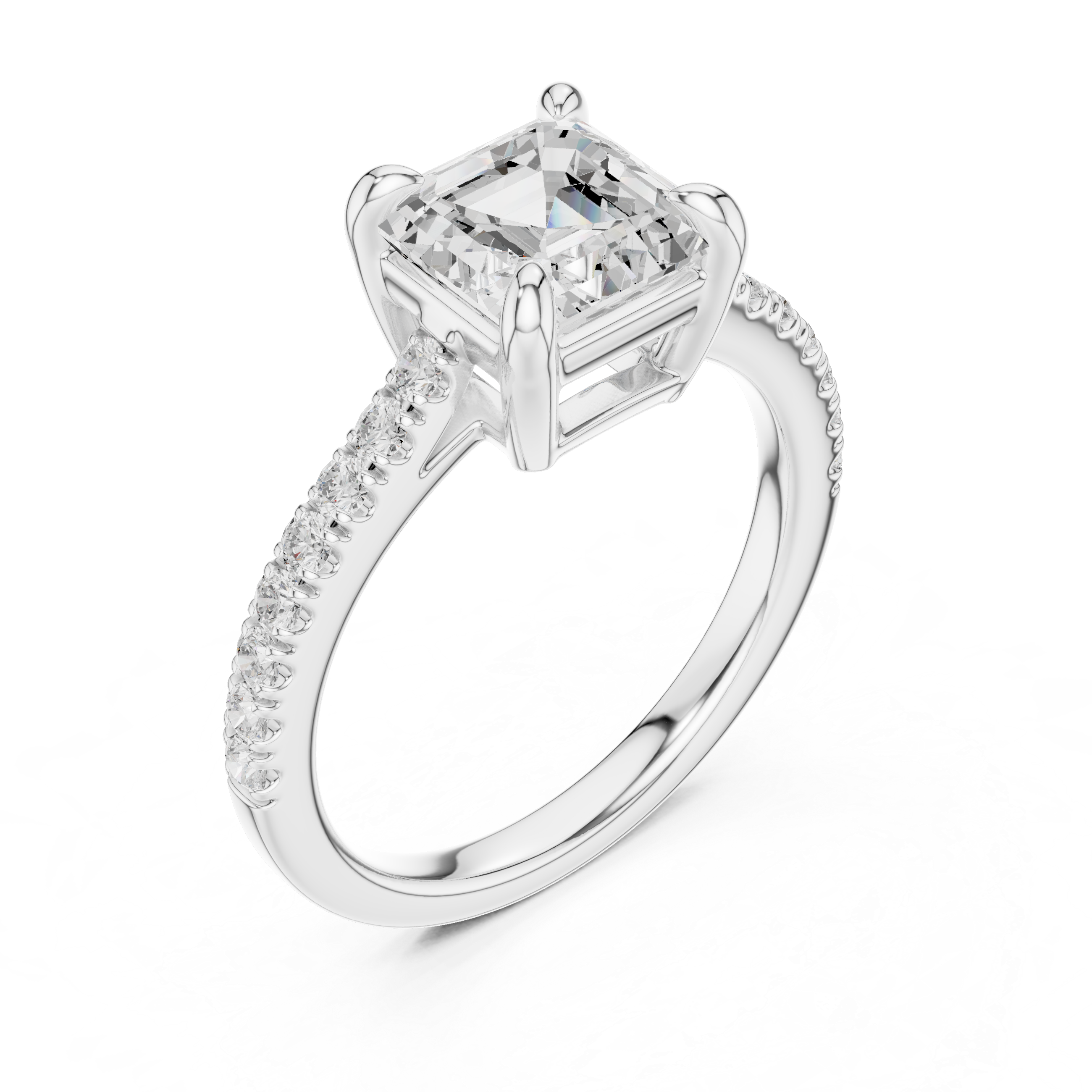 Refined Radiance Lab Grown Diamond Ring