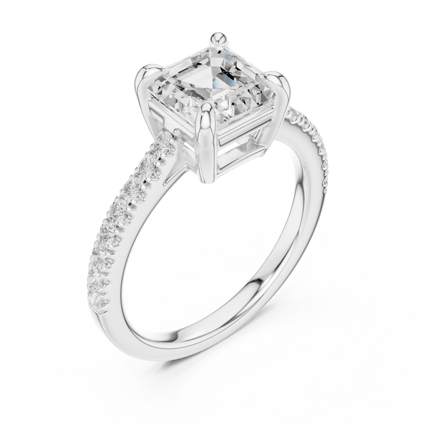 Refined Radiance Lab Grown Diamond Ring