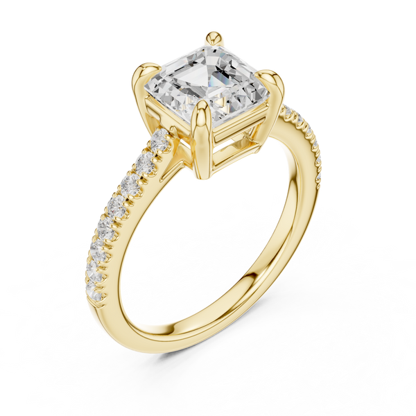 Refined Radiance Lab Grown Diamond Ring