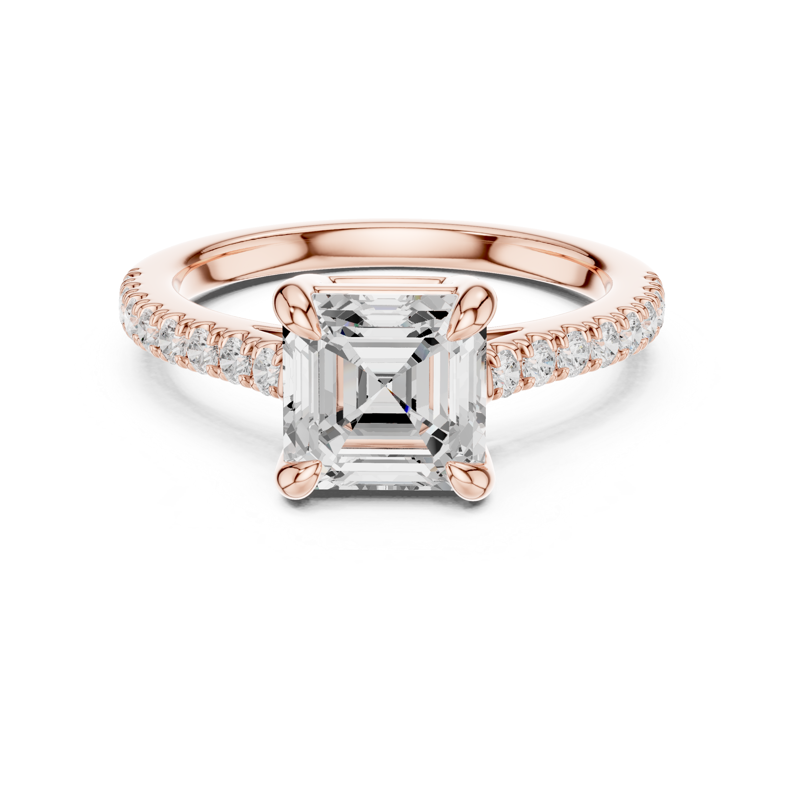 Refined Radiance Lab Grown Diamond Ring