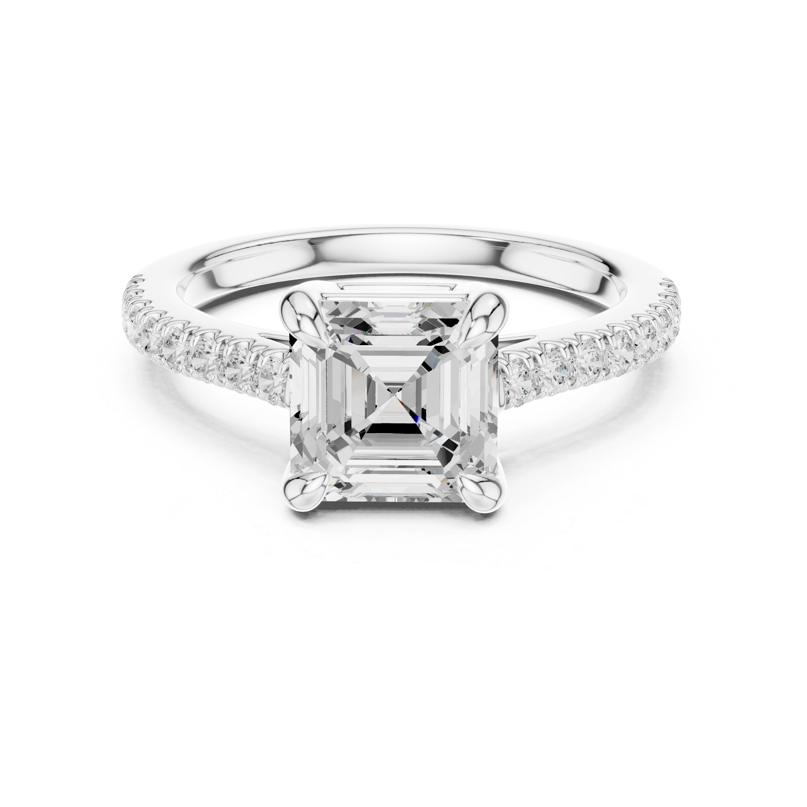 Refined Radiance Lab Grown Diamond Ring