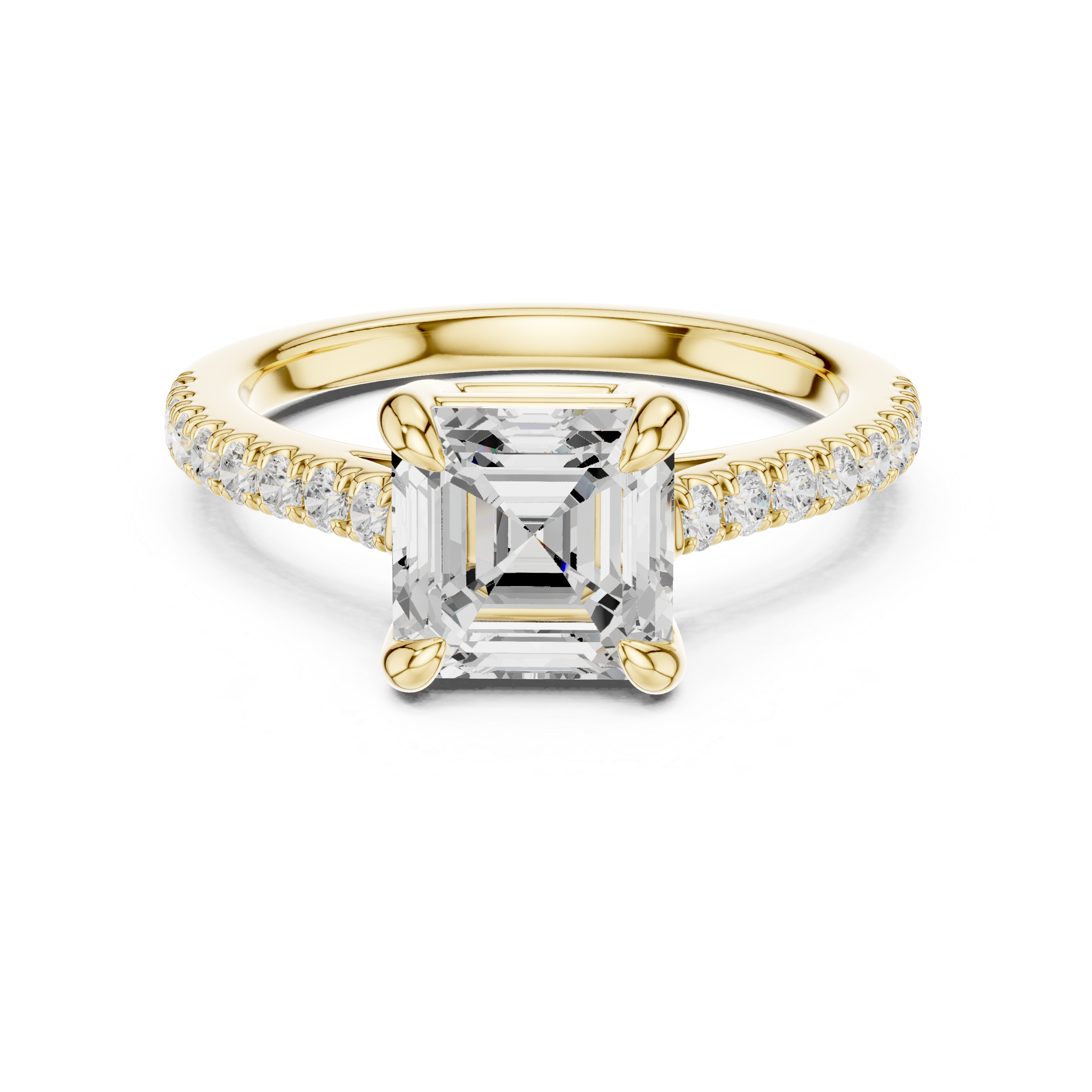 Refined Radiance Lab Grown Diamond Ring