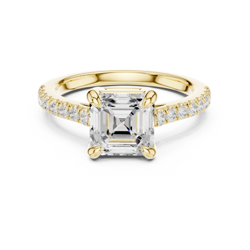 Refined Radiance Lab Grown Diamond Ring