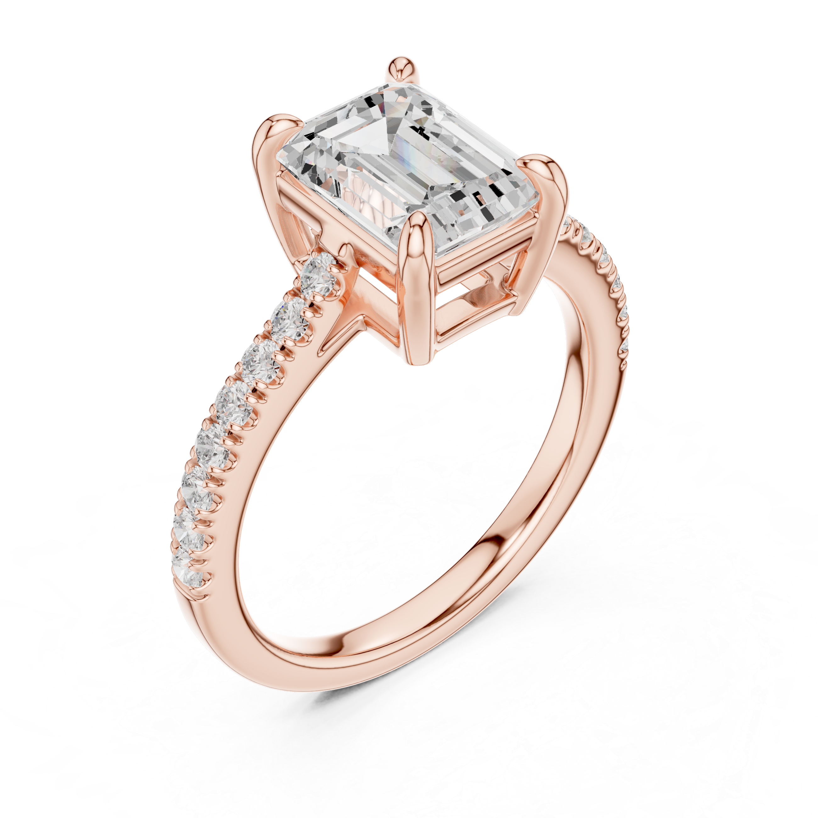 Timeless Grace Lab Grown Diamond Ring