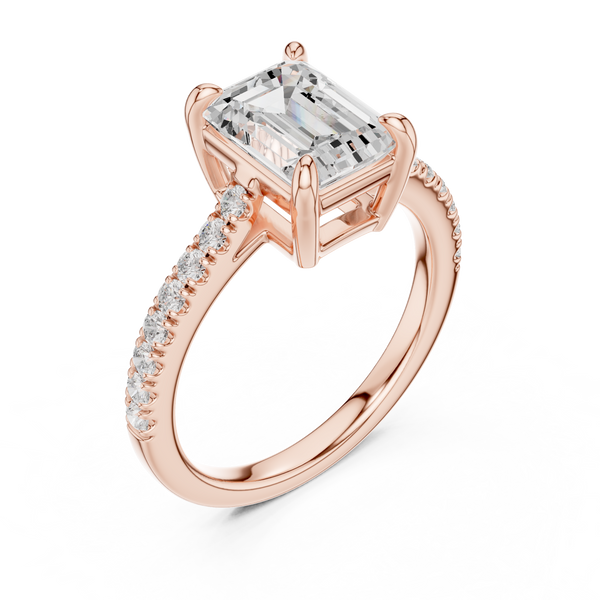 Timeless Grace Lab Grown Diamond Ring