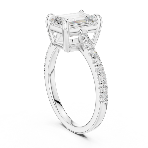 Timeless Grace Lab Grown Diamond Ring