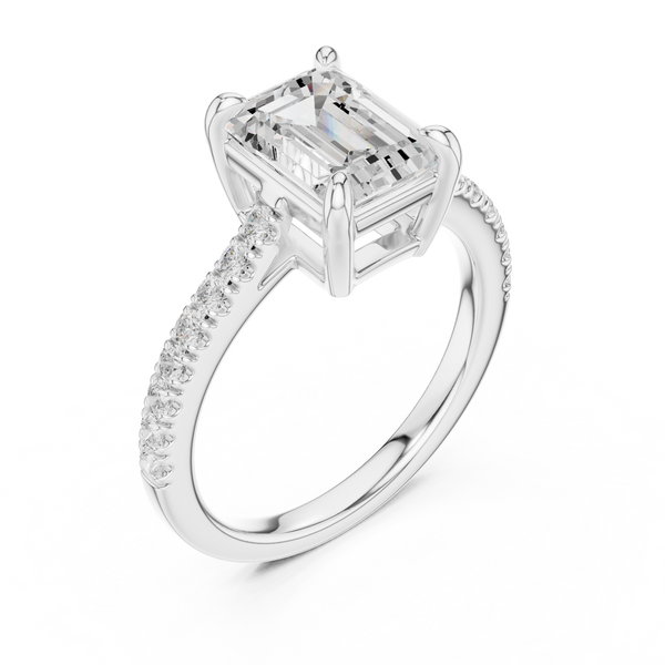 Timeless Grace Lab Grown Diamond Ring