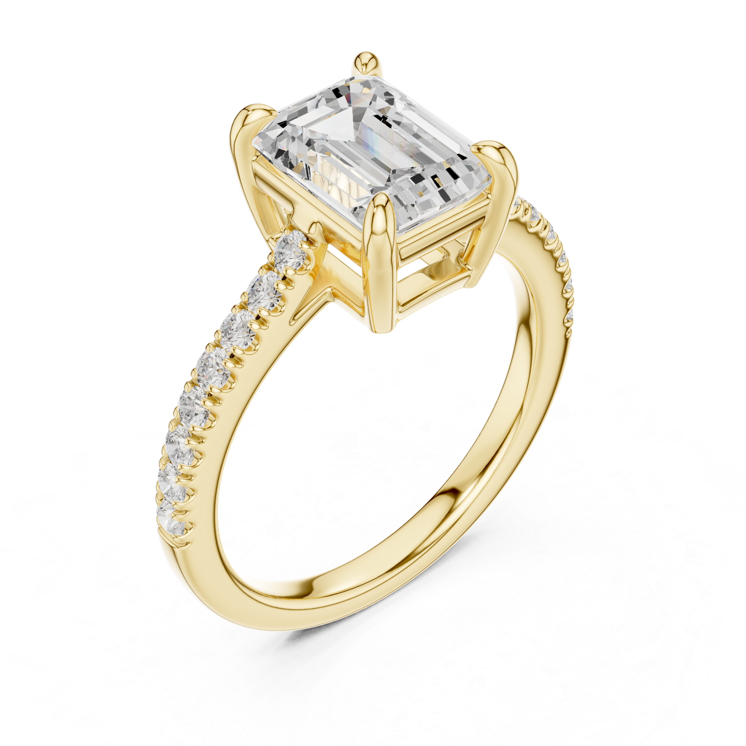 Timeless Grace Lab Grown Diamond Ring