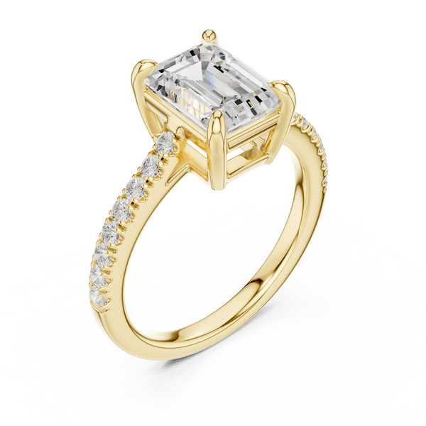 Timeless Grace Lab Grown Diamond Ring