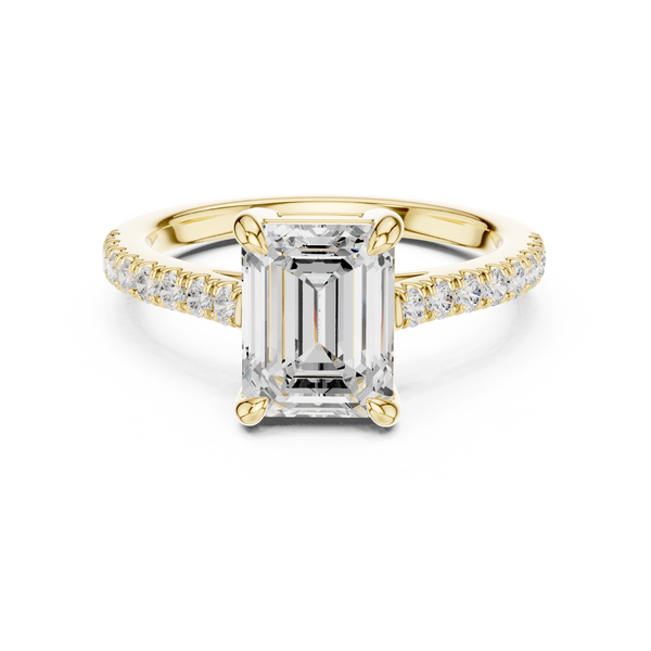 Timeless Grace Lab Grown Diamond Ring
