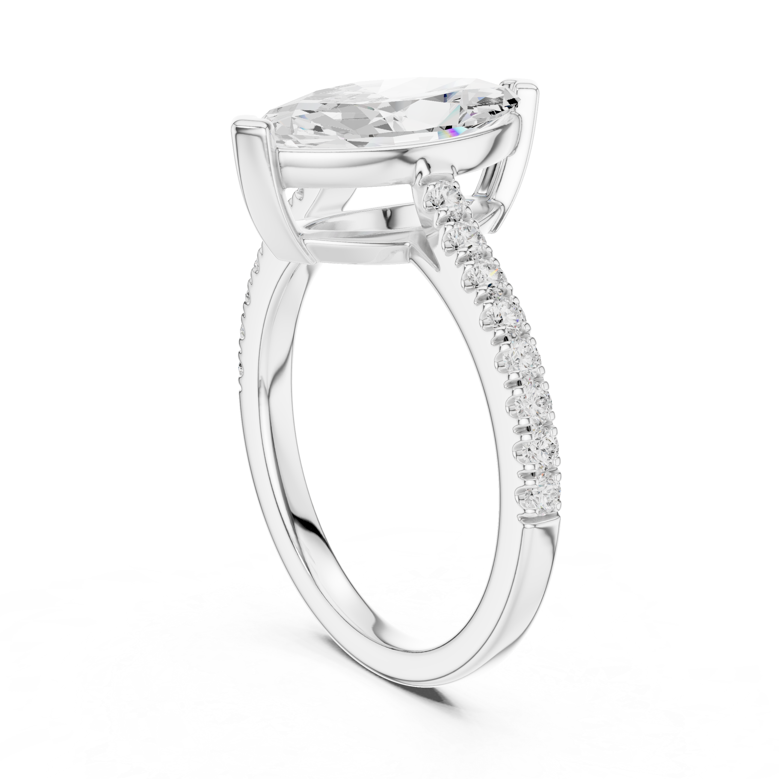 Gentle Spark Lab Grown Diamond Ring