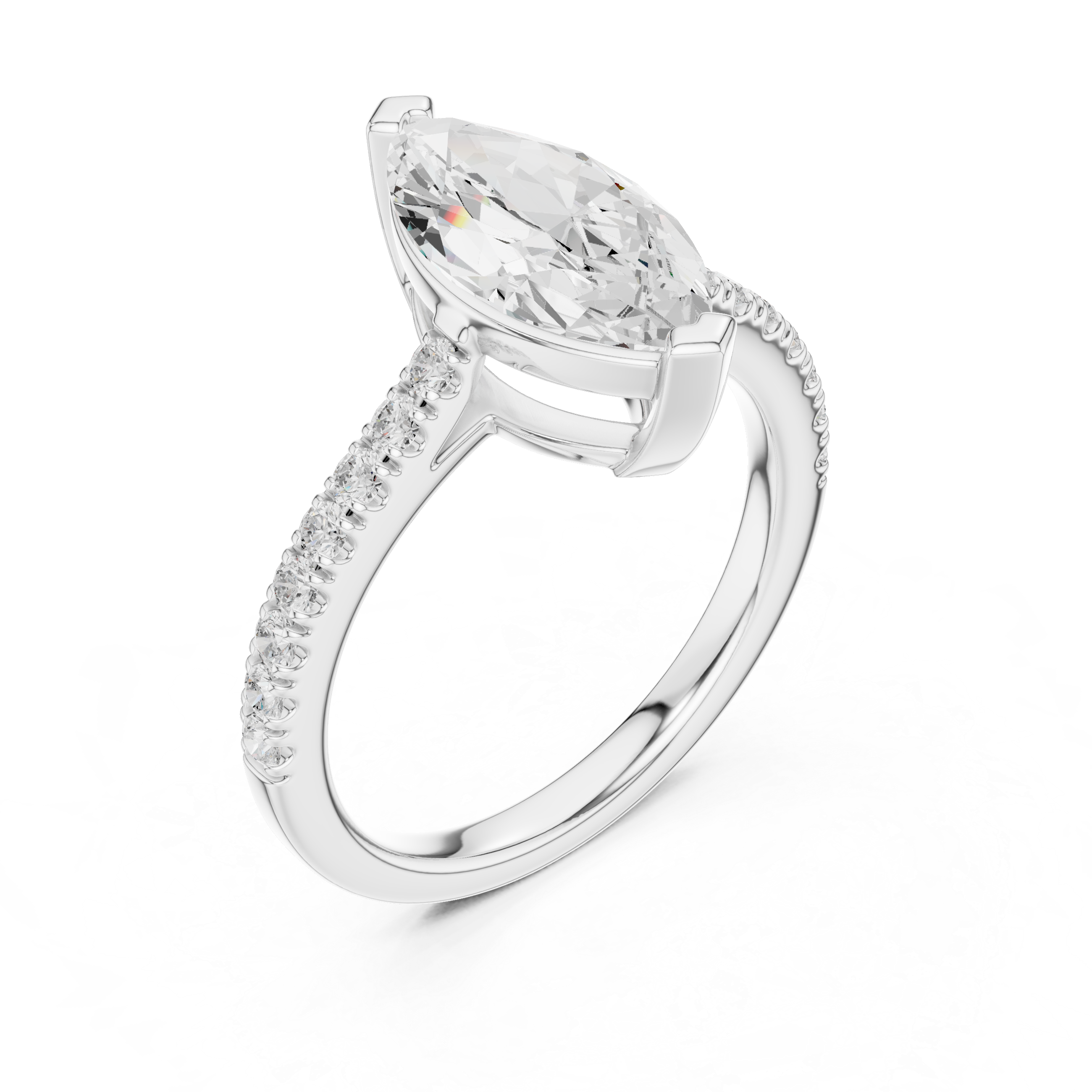 Gentle Spark Lab Grown Diamond Ring