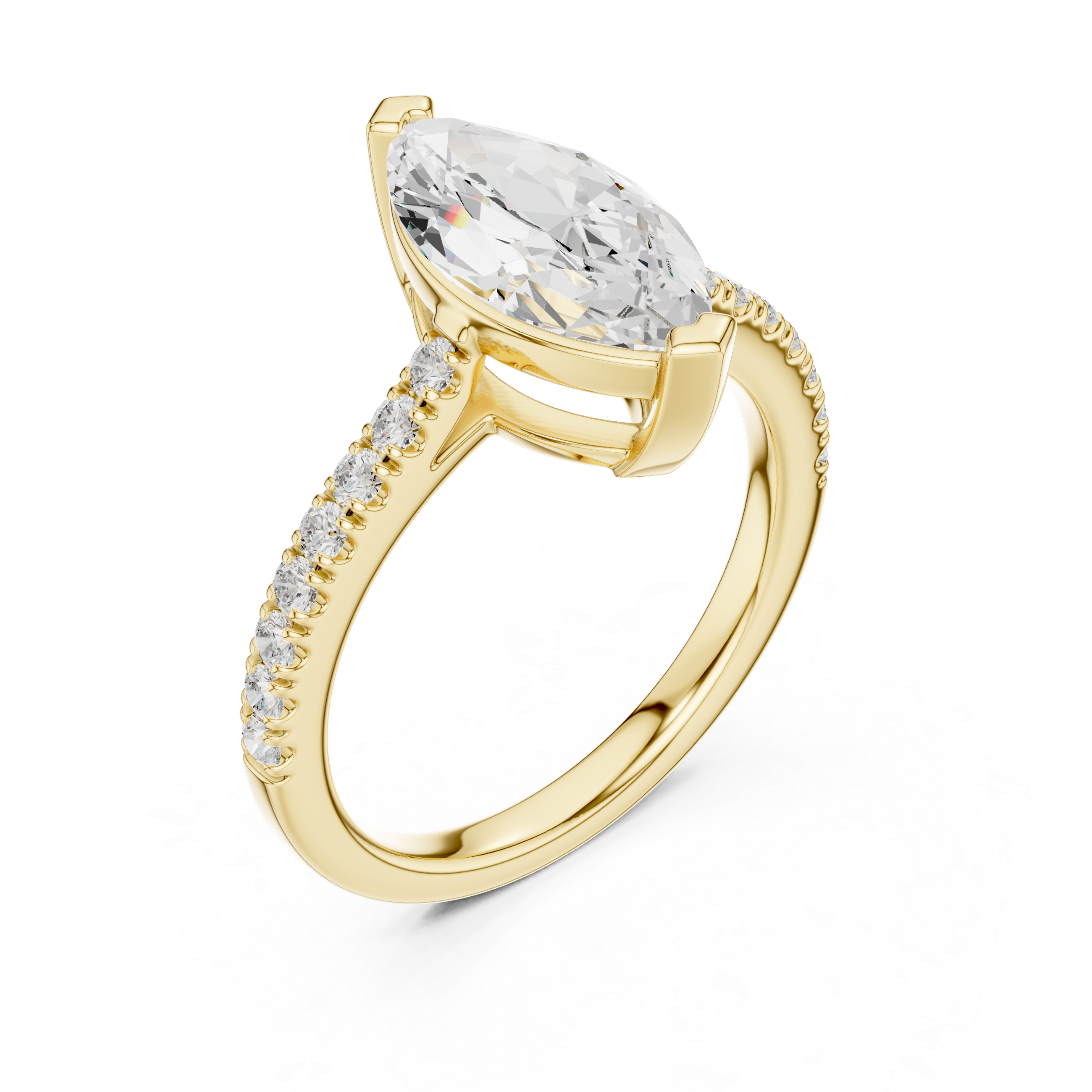 Gentle Spark Lab Grown Diamond Ring