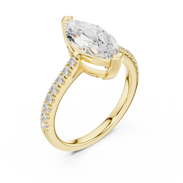 Gentle Spark Lab Grown Diamond Ring