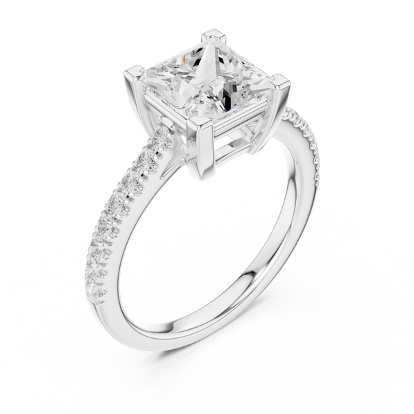 Crystal Aura Lab Grown Diamond Ring