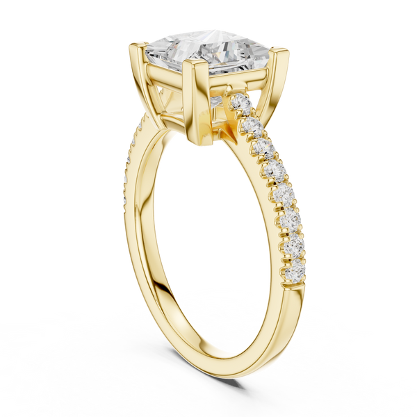 Crystal Aura Lab Grown Diamond Ring