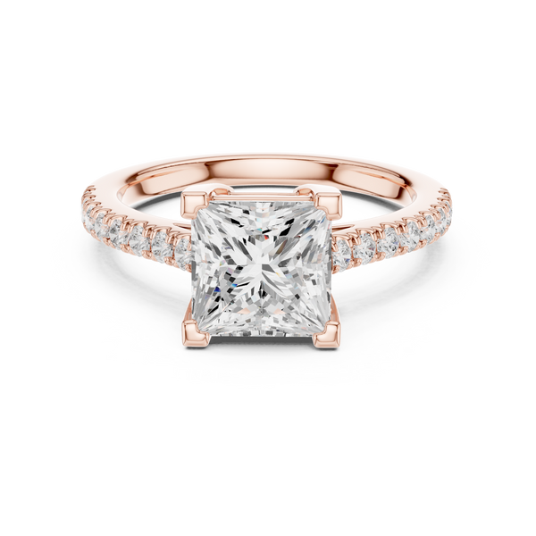 Crystal Aura Lab Grown Diamond Ring