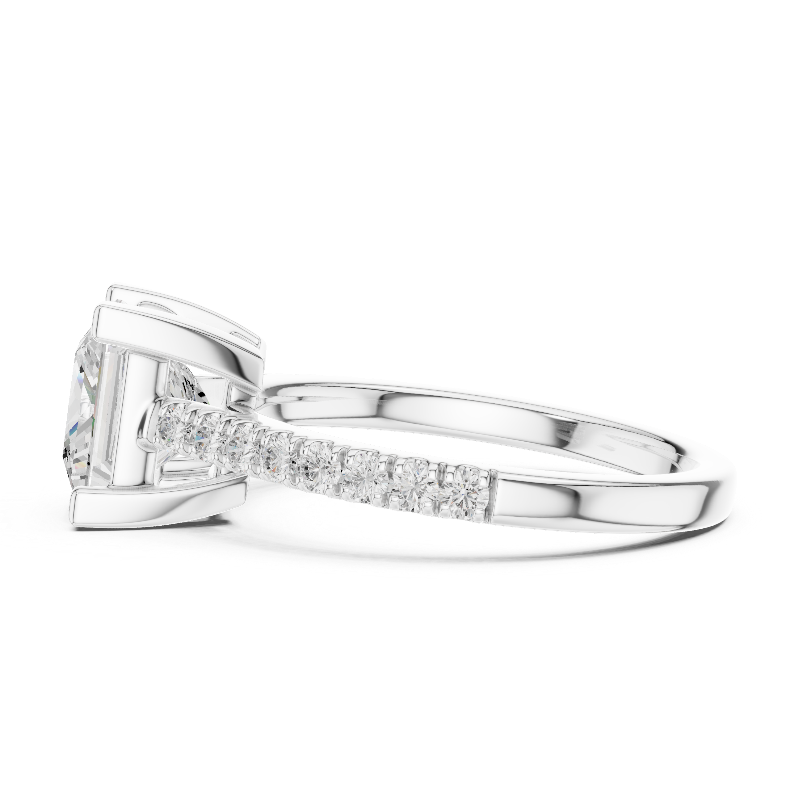 Crystal Aura Lab Grown Diamond Ring