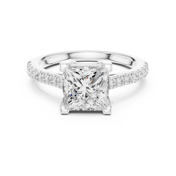 Crystal Aura Lab Grown Diamond Ring