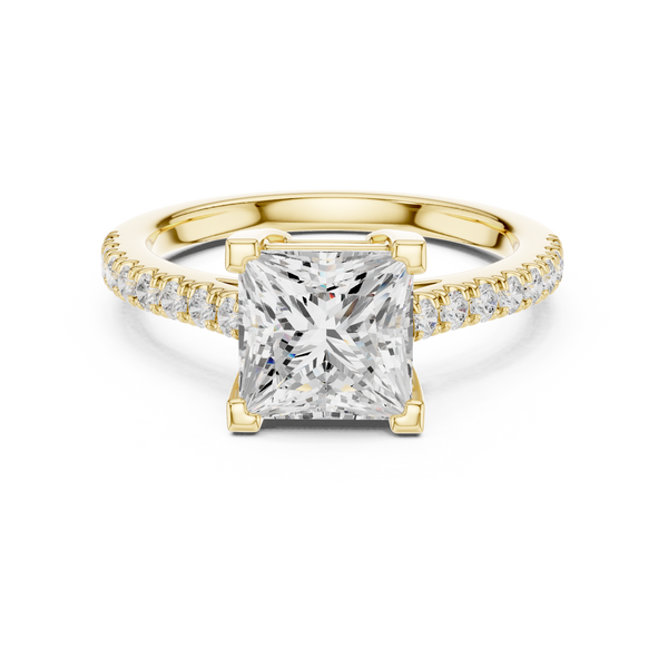 Crystal Aura Lab Grown Diamond Ring