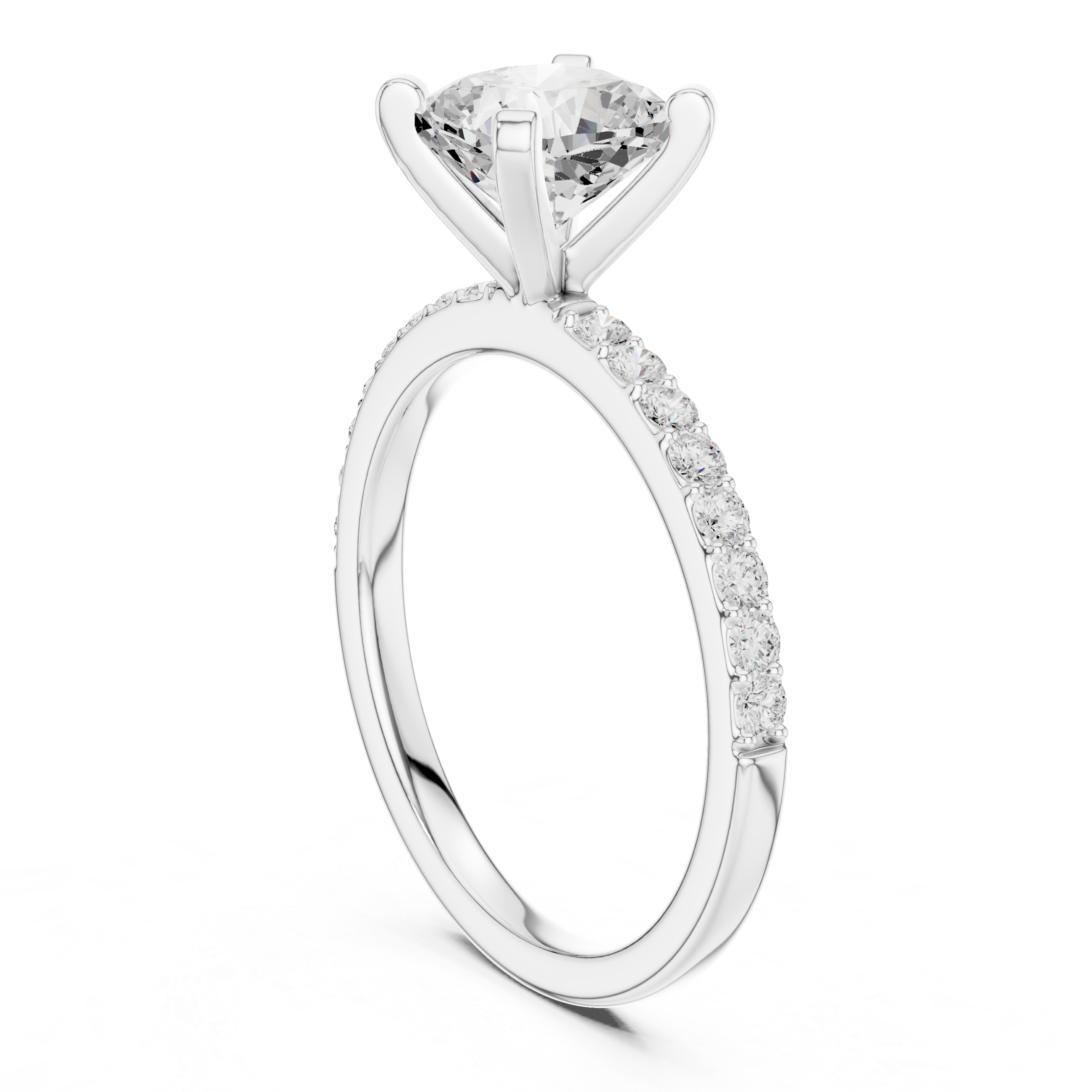 Crystal Bloom Lab Grown Diamond Ring