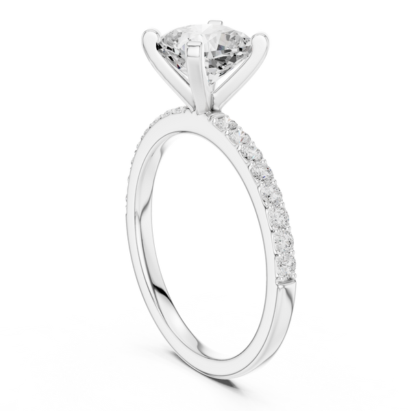 Crystal Bloom Lab Grown Diamond Ring