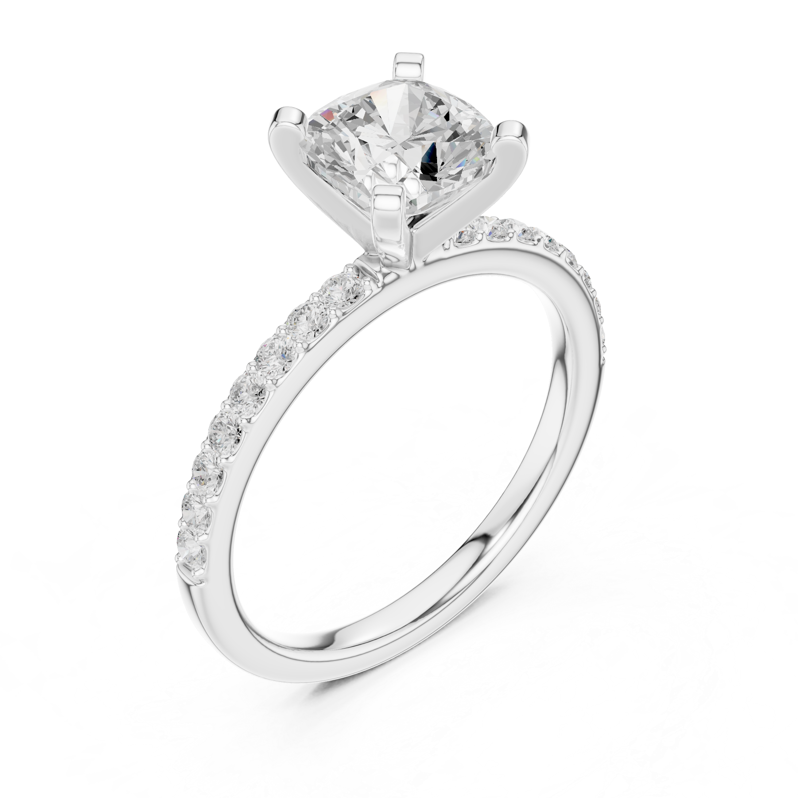 Crystal Bloom Lab Grown Diamond Ring