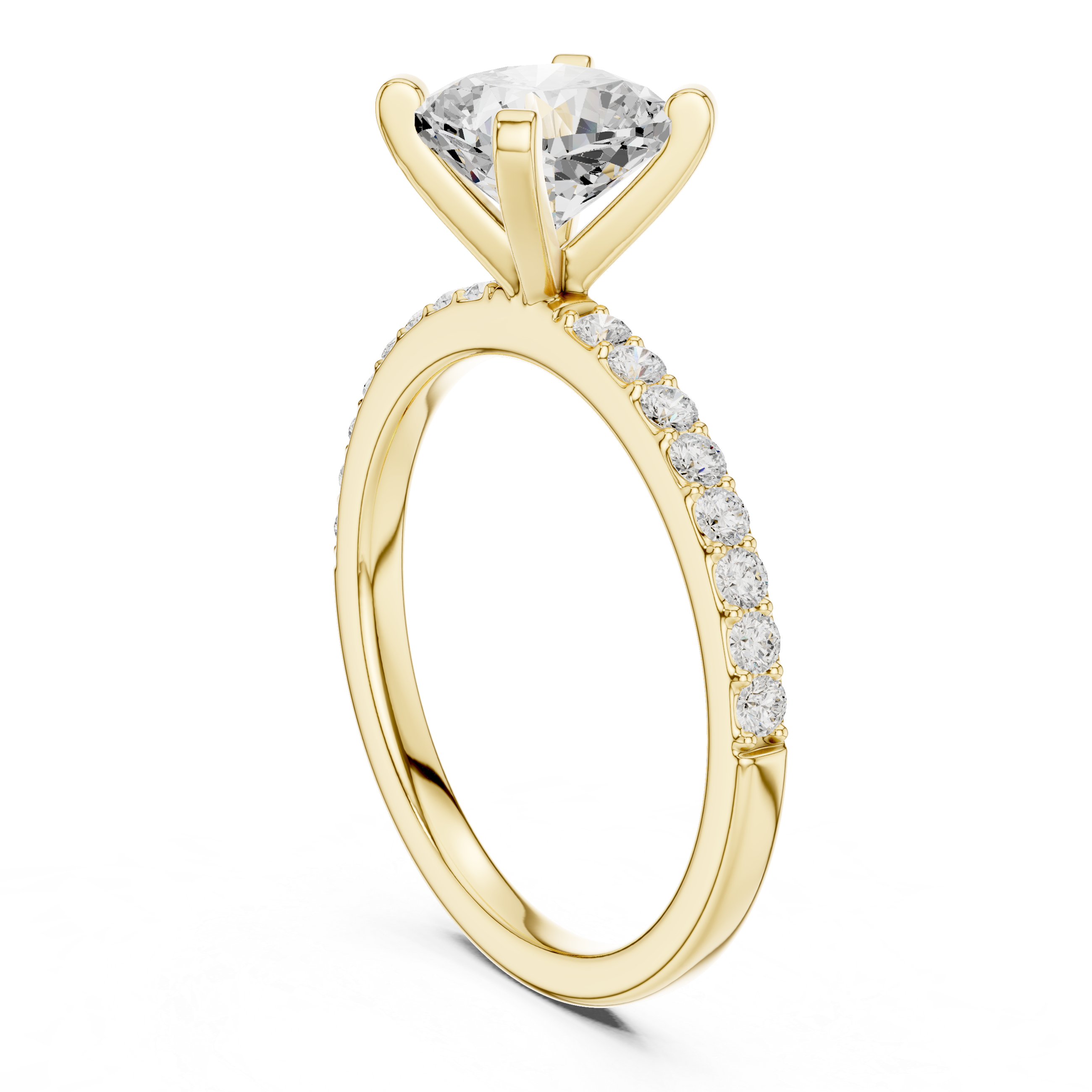 Crystal Bloom Lab Grown Diamond Ring