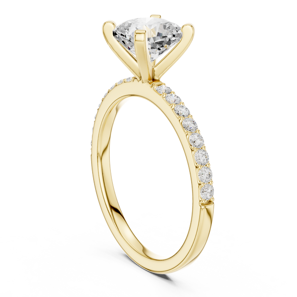 Crystal Bloom Lab Grown Diamond Ring