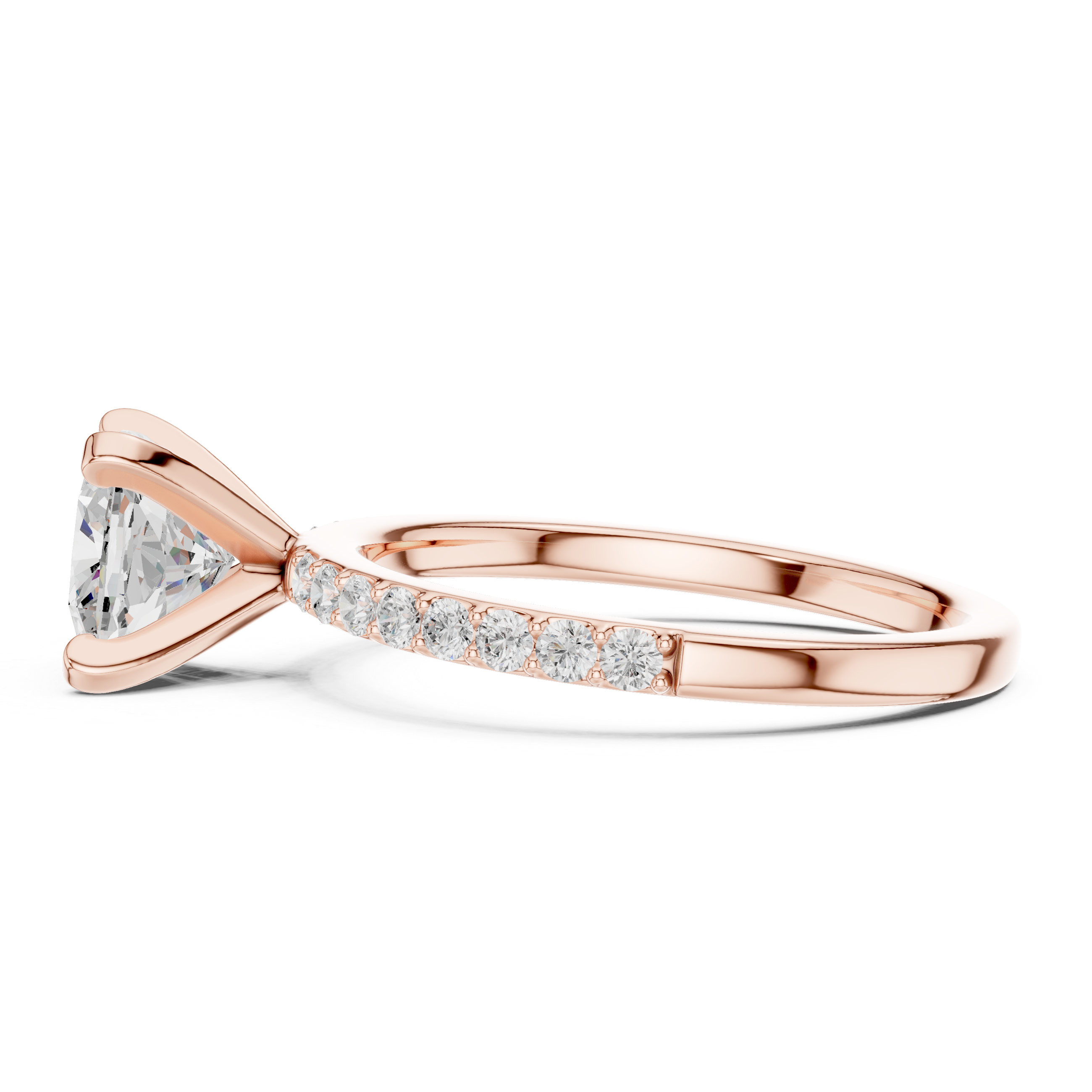 Crystal Bloom Lab Grown Diamond Ring