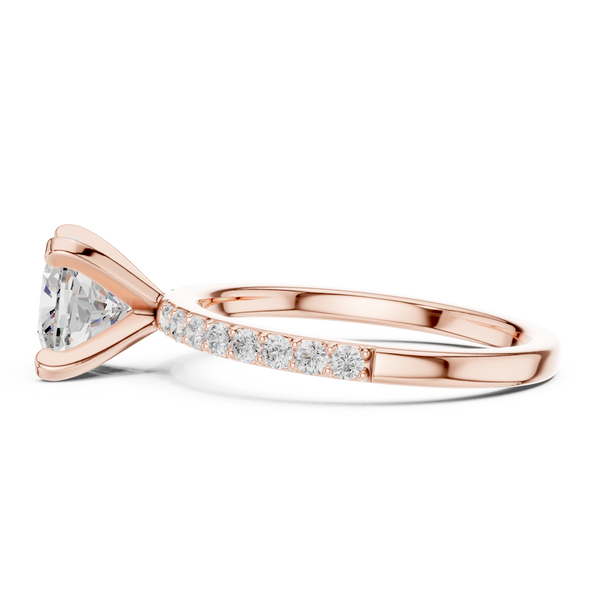 Crystal Bloom Lab Grown Diamond Ring
