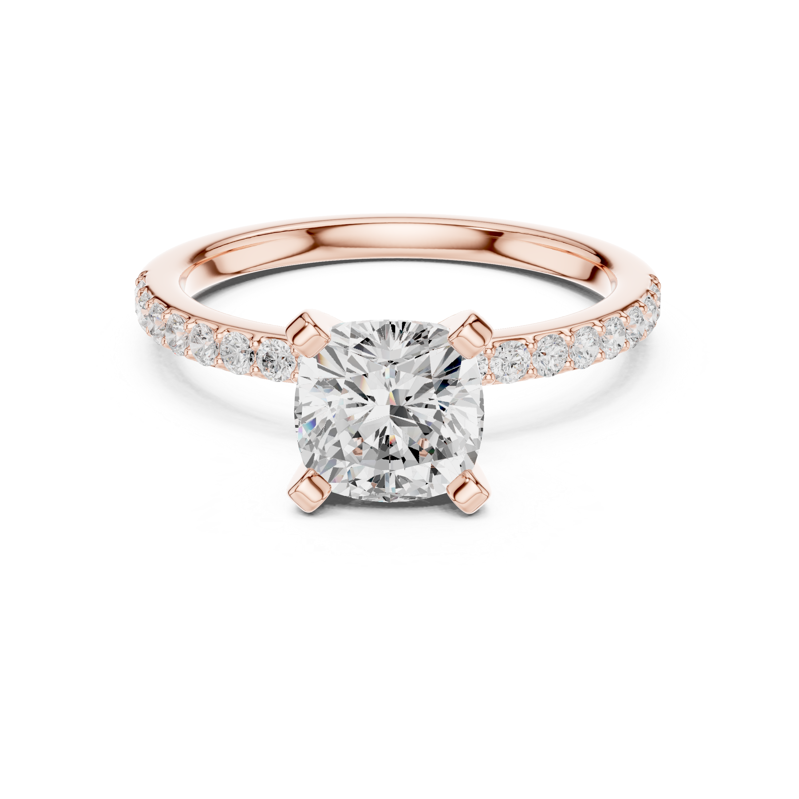 Crystal Bloom Lab Grown Diamond Ring