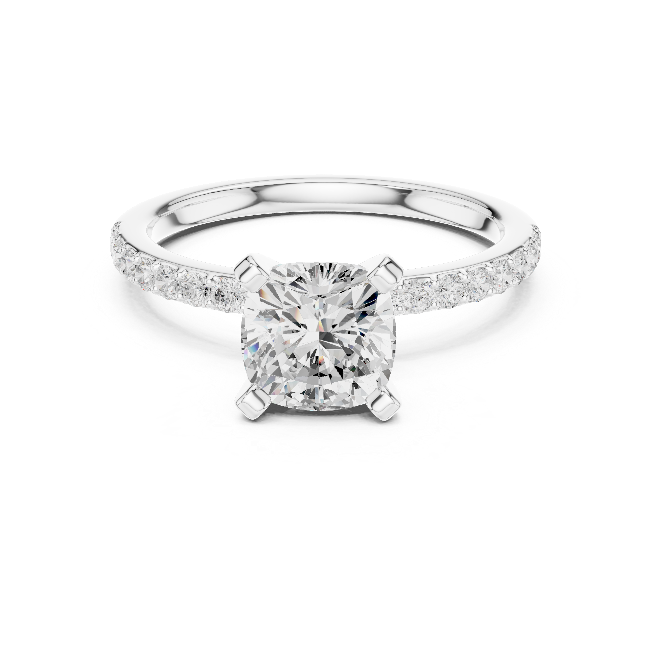 Crystal Bloom Lab Grown Diamond Ring