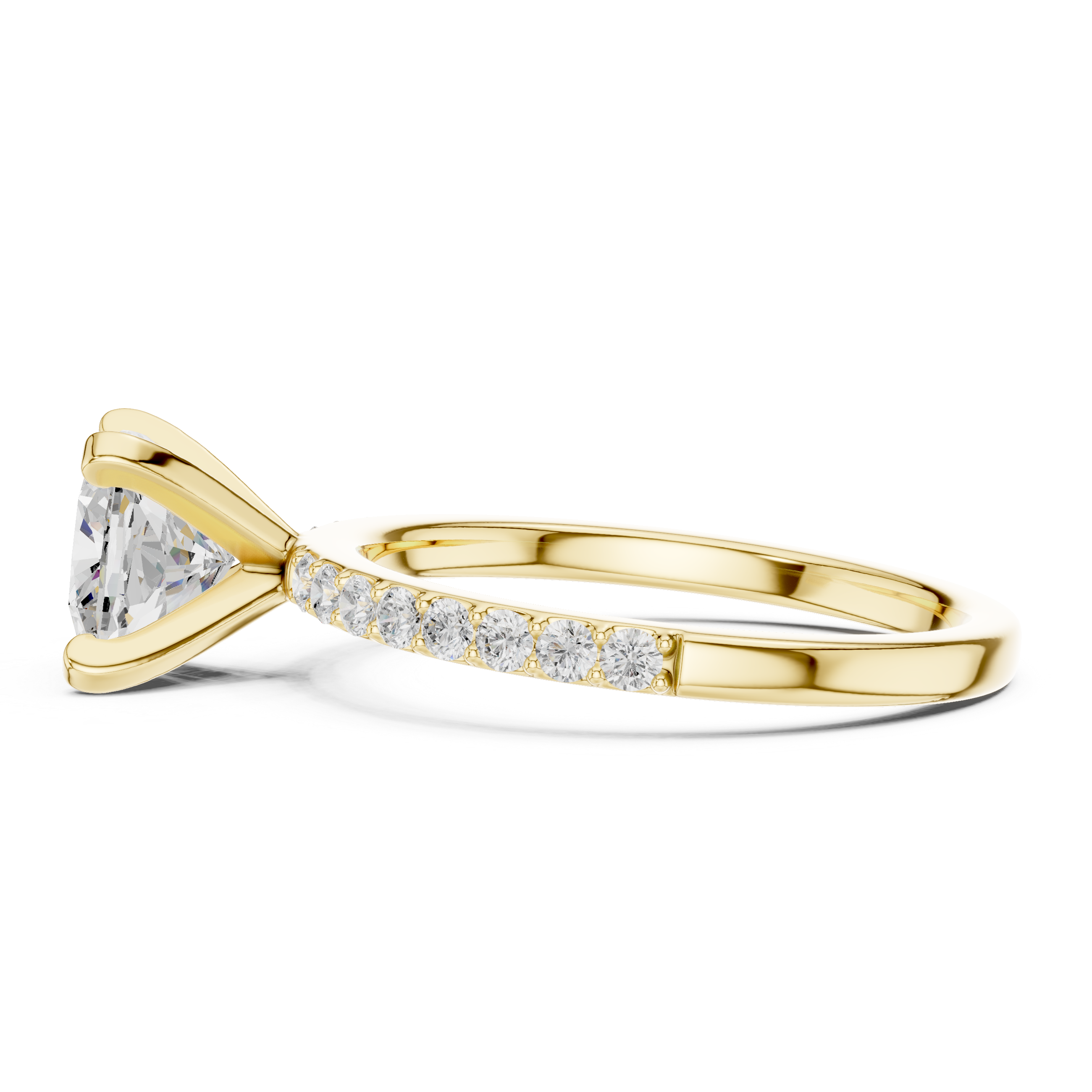 Crystal Bloom Lab Grown Diamond Ring