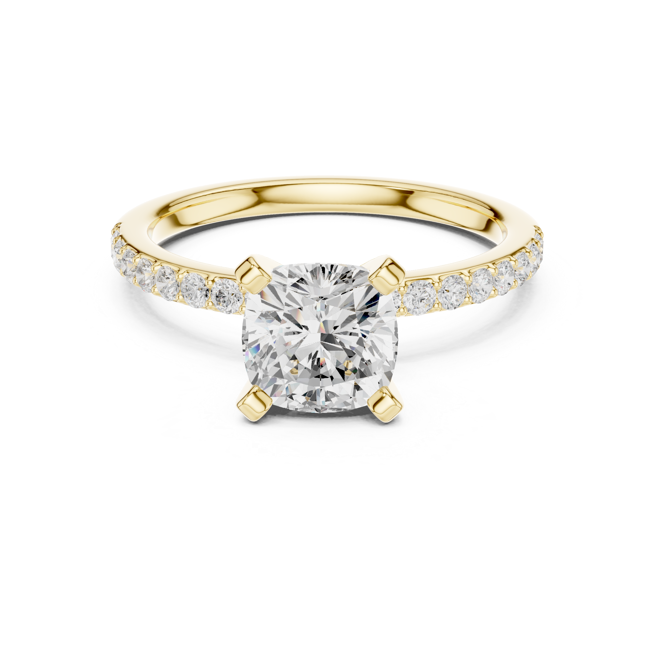 Crystal Bloom Lab Grown Diamond Ring