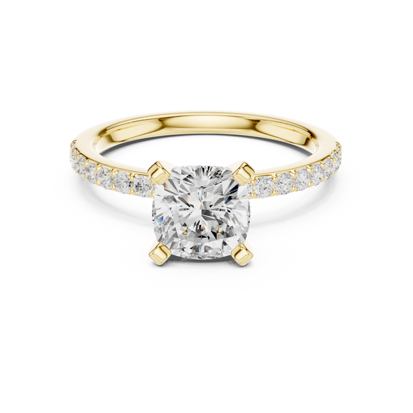 Crystal Bloom Lab Grown Diamond Ring