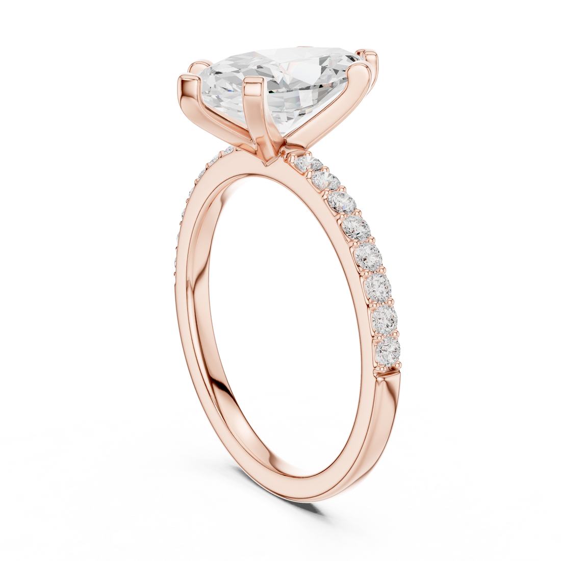 Crystal Serenity Lab Grown Diamond Ring