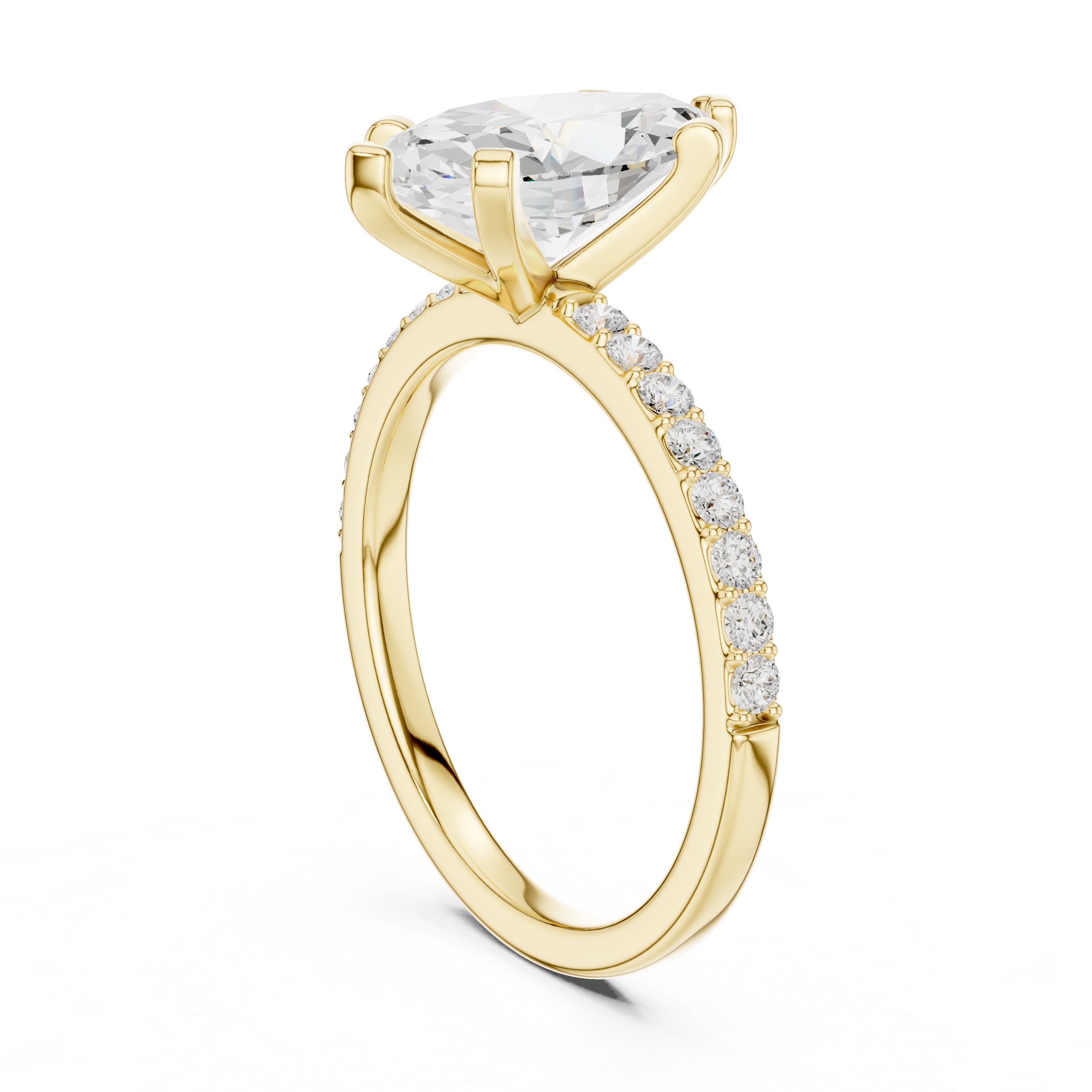 Crystal Serenity Lab Grown Diamond Ring