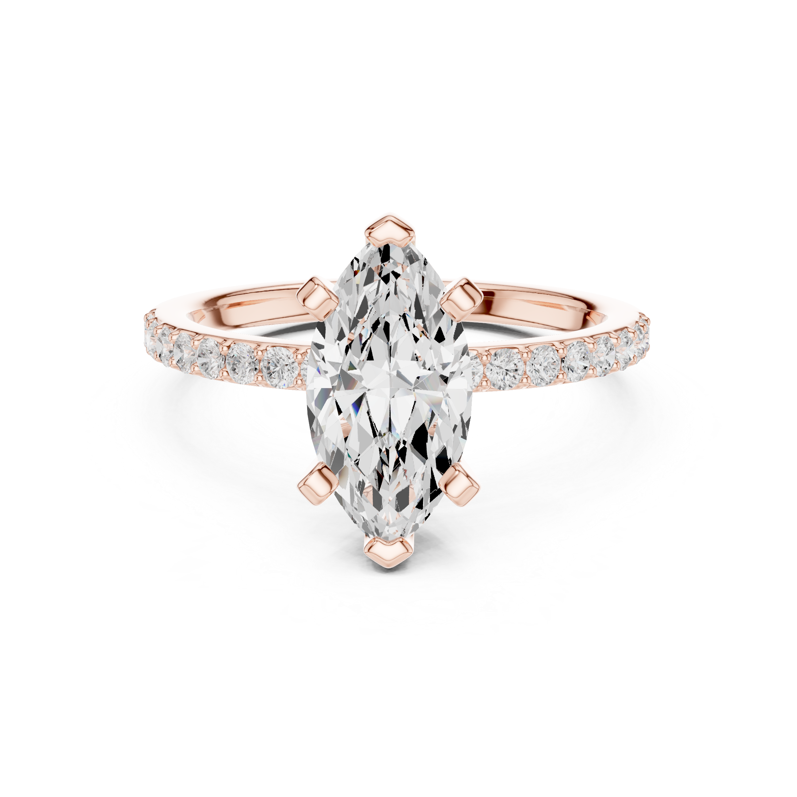 Crystal Serenity Lab Grown Diamond Ring