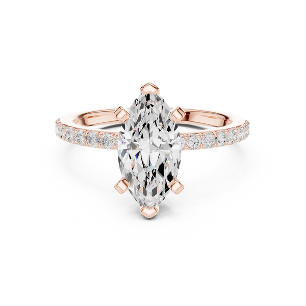 Crystal Serenity Lab Grown Diamond Ring